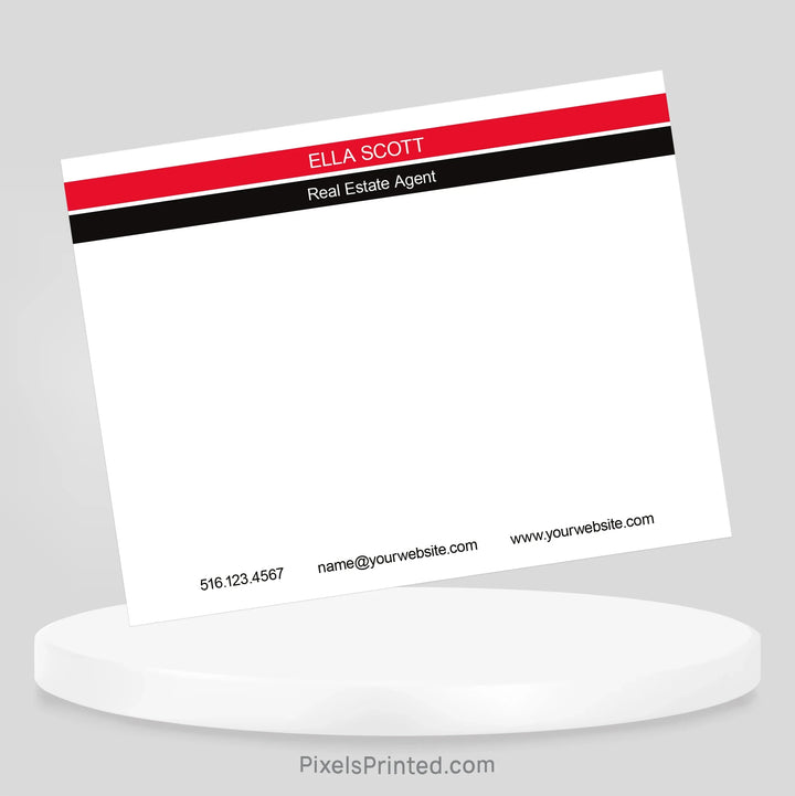 Independent real estate notecards notecards PixelsPrinted 