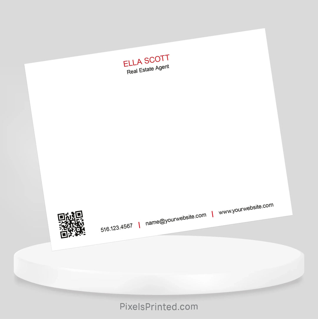 Independent real estate notecards notecards PixelsPrinted 