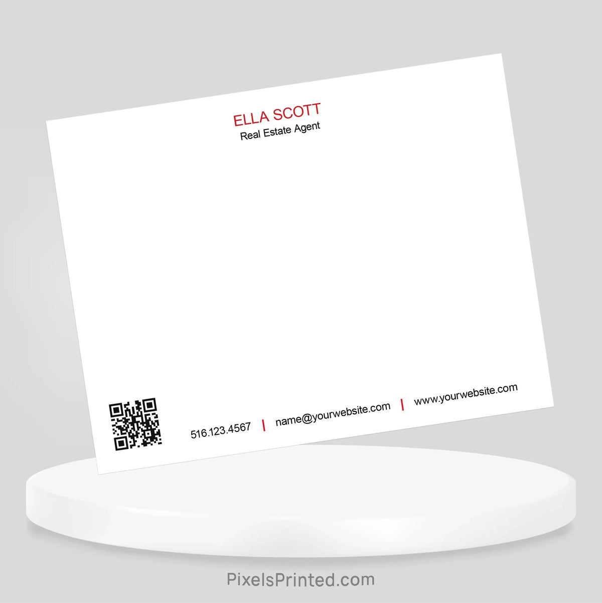 Independent real estate notecards notecards PixelsPrinted 