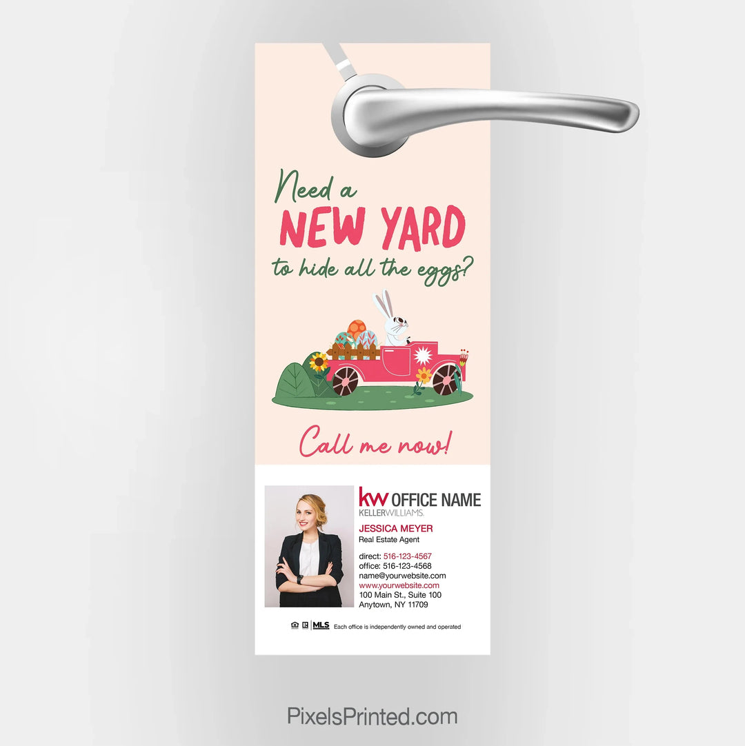 Keller Williams Easter door hangers PixelsPrinted 