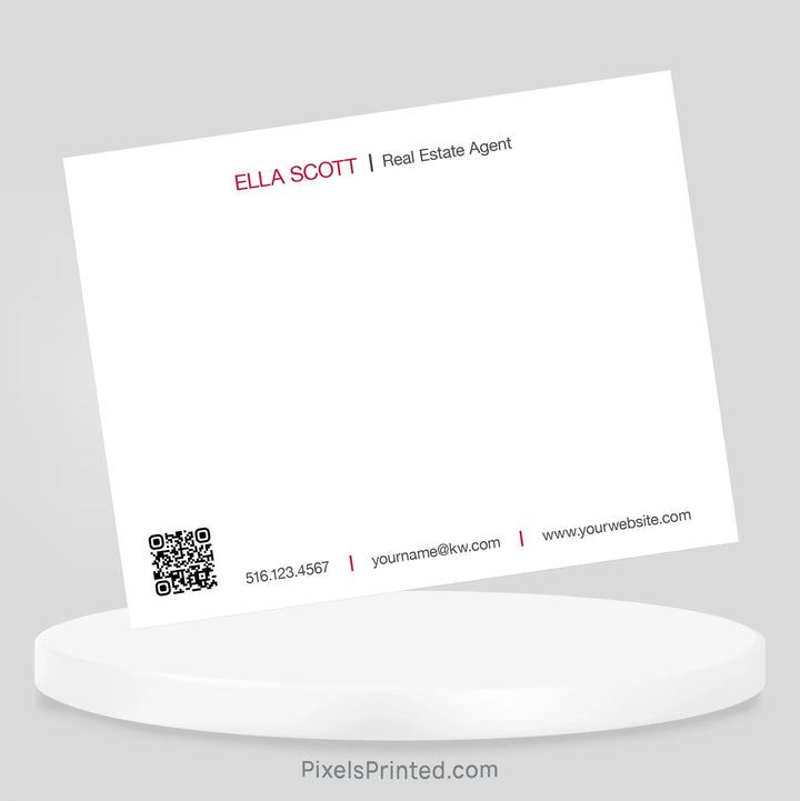 Keller Williams notecards notecards PixelsPrinted 