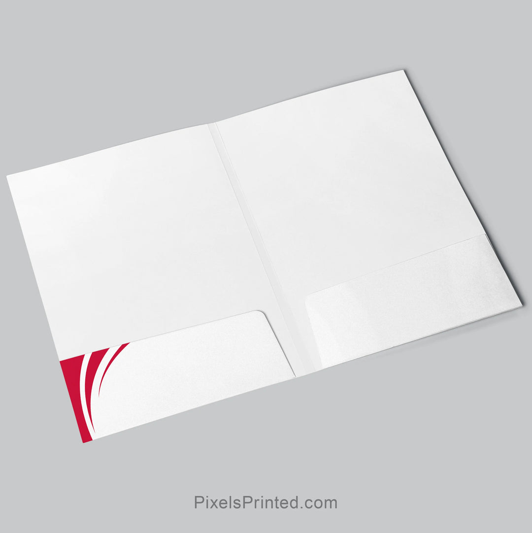 professional real estate presentation folder for agents