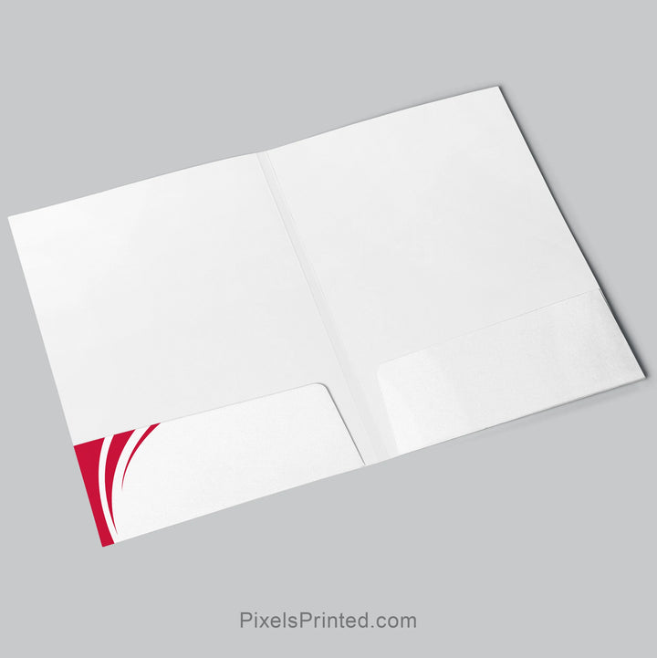 professional real estate presentation folder for agents