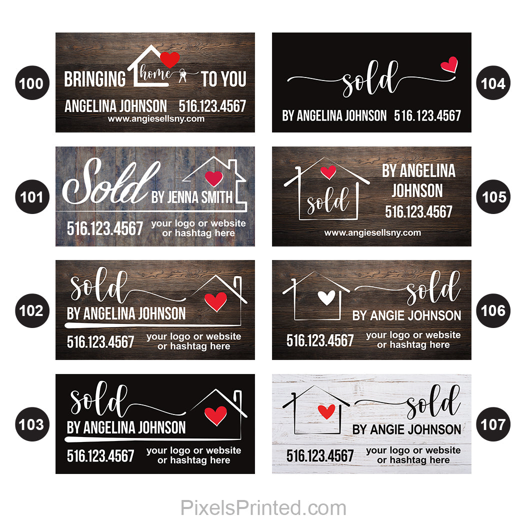 Got the keys sold by sign for closigns - PixelsPrinted