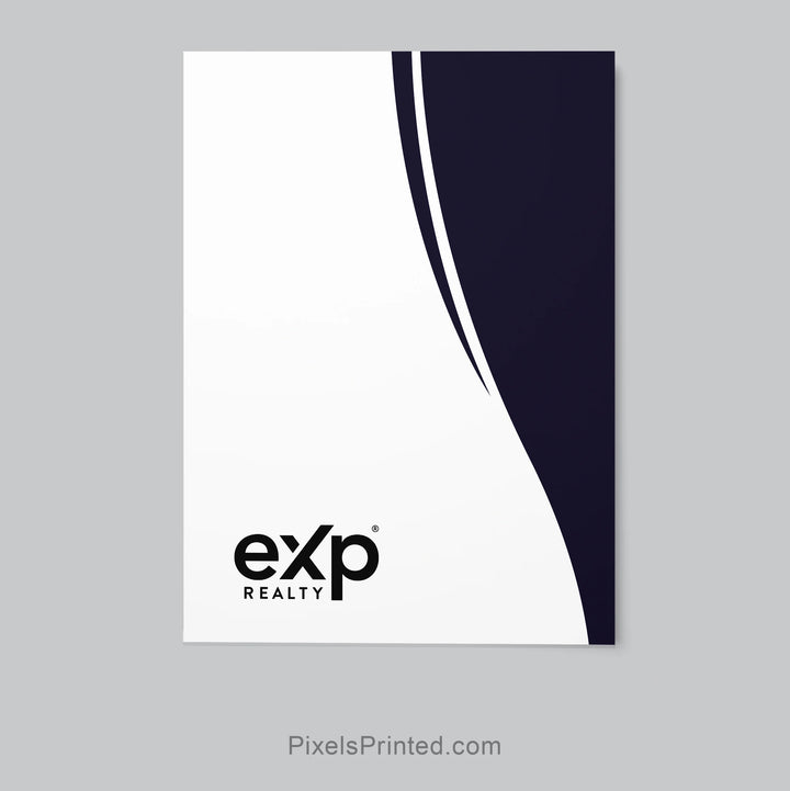 eXp Realty listing presentation folder for real estate agents