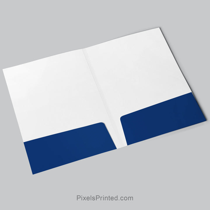 custom Coldwell Banker Realty broker presentation folders