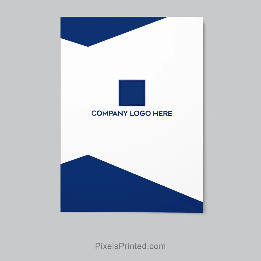 custom Coldwell Banker real estate agent marketing folder