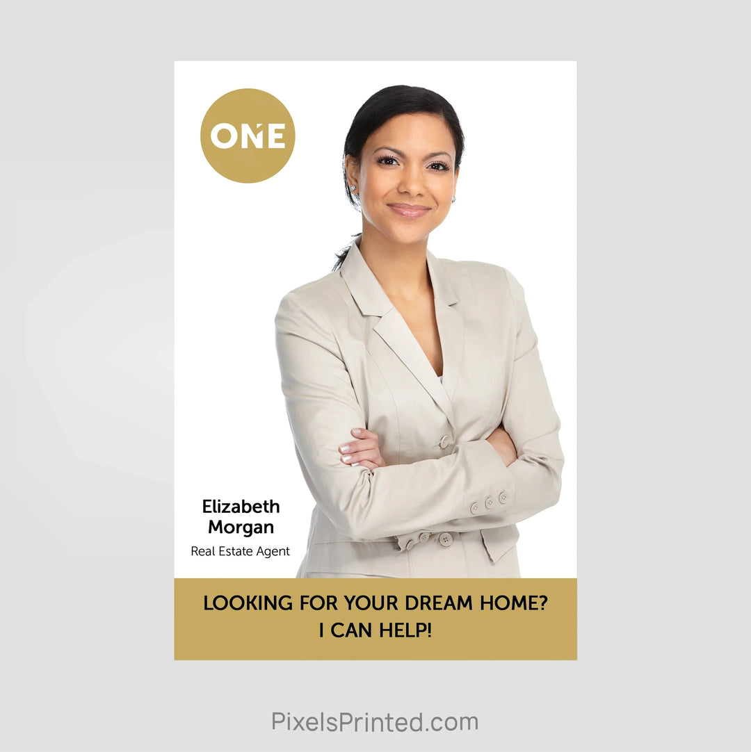 Realty One Group agent announcement postcards PixelsPrinted 