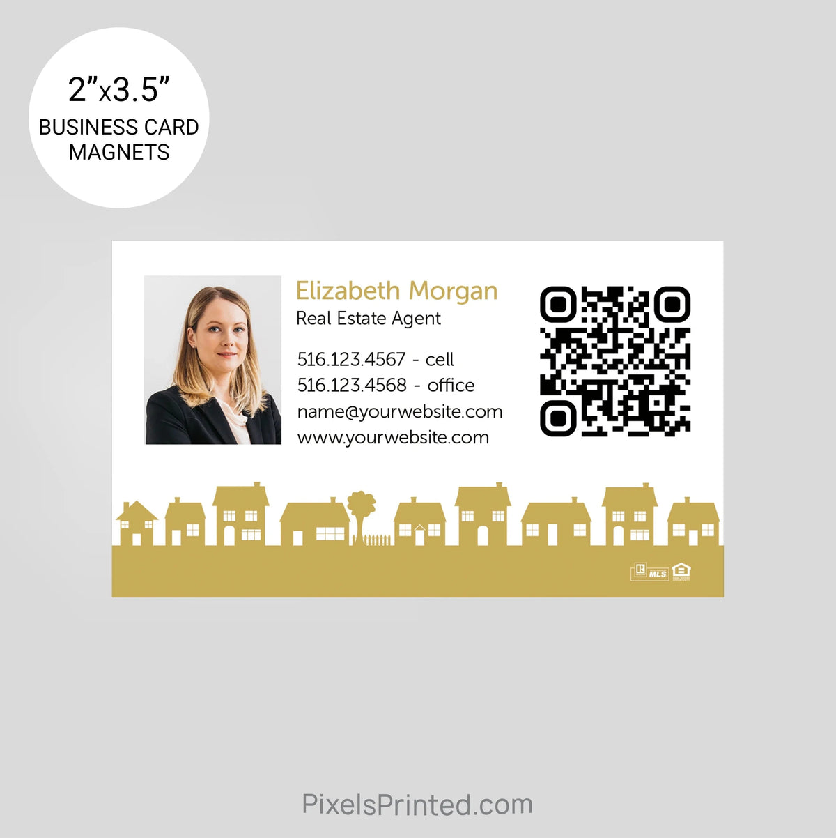 Realty ONE Group business card magnets PixelsPrinted 