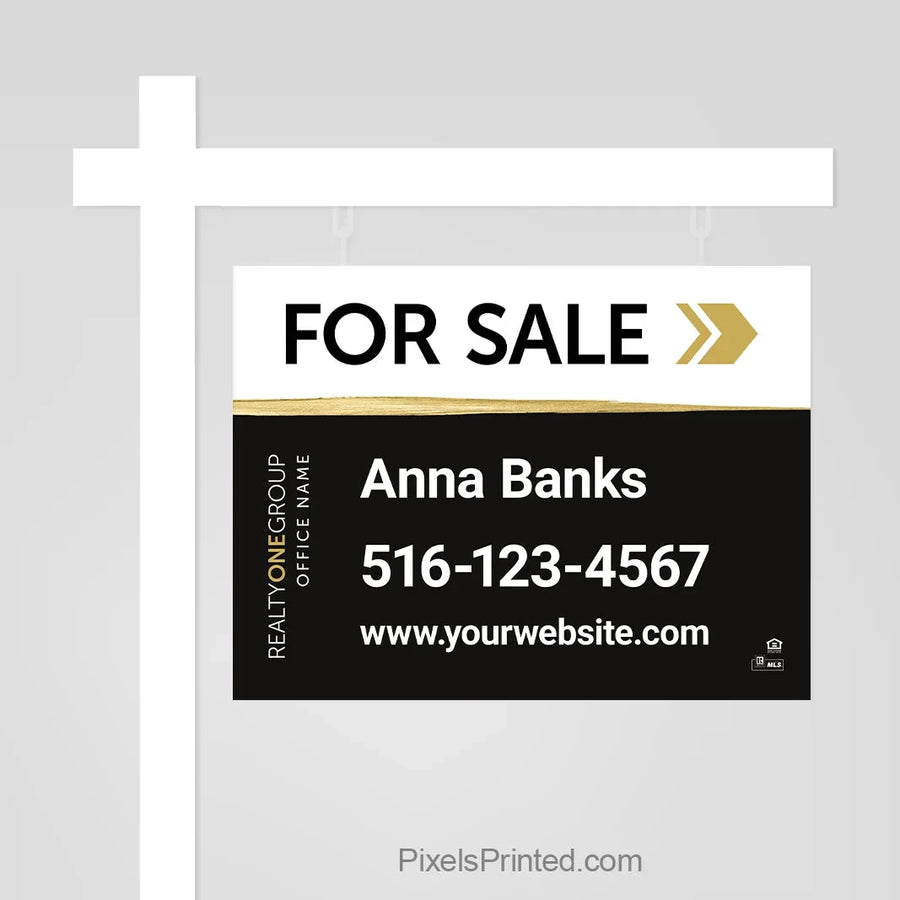 Realty ONE Group for sale sign panels sign panels PixelsPrinted 