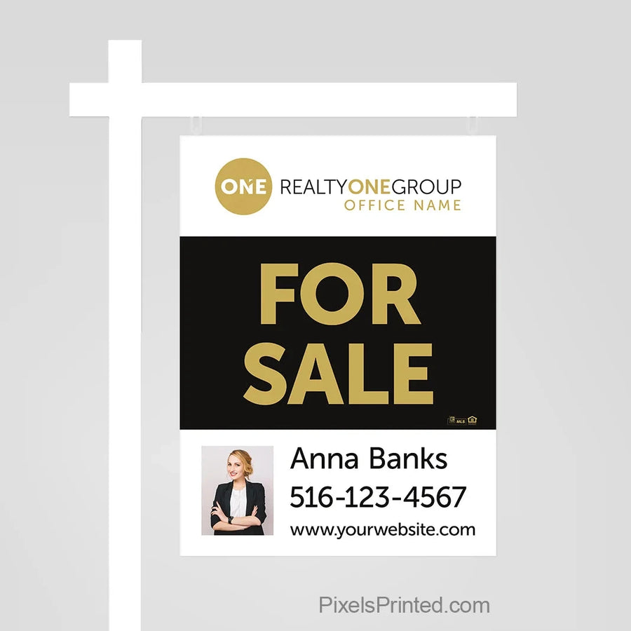 Realty ONE Group for sale sign panels sign panels PixelsPrinted 