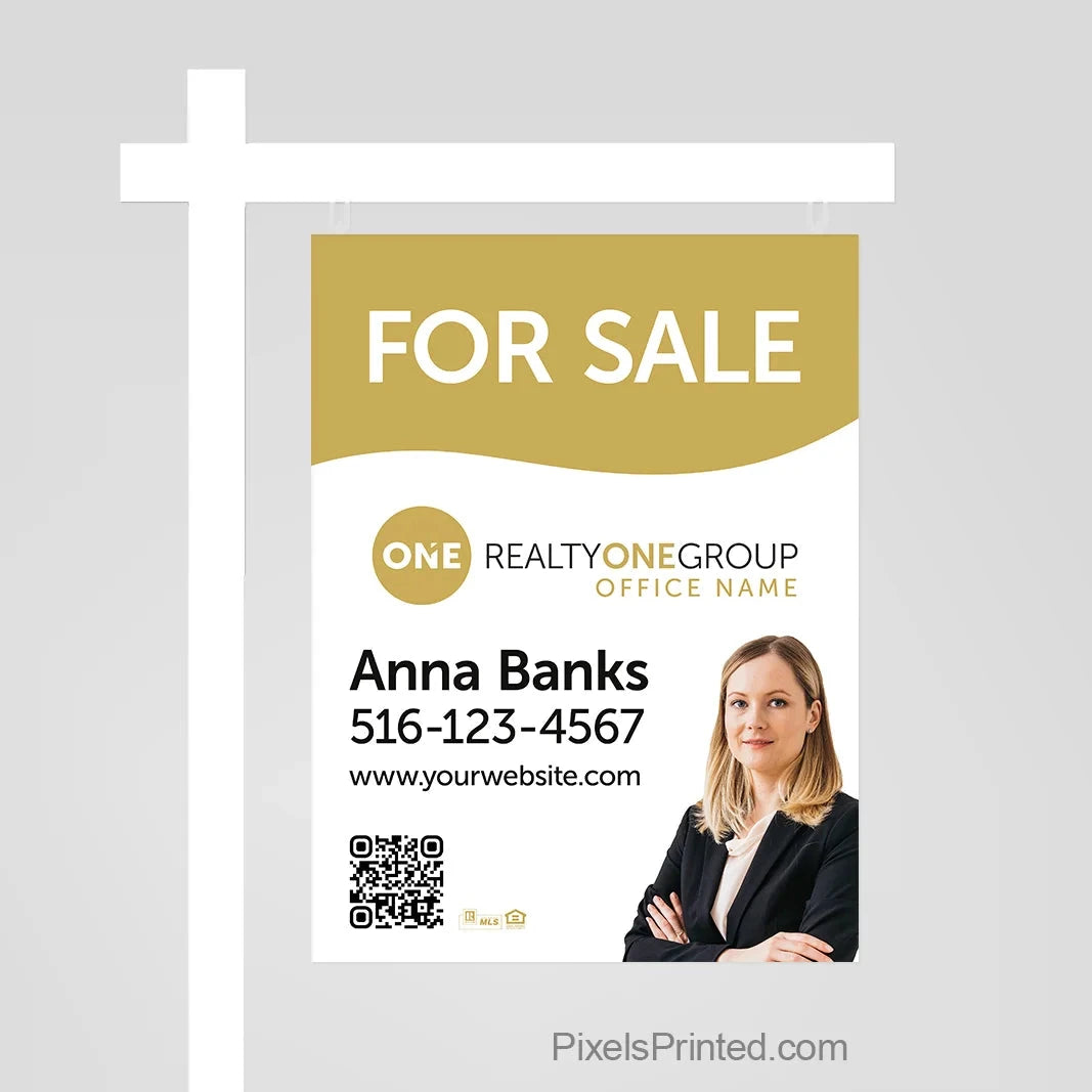 Realty ONE Group for sale sign panels sign panels PixelsPrinted 