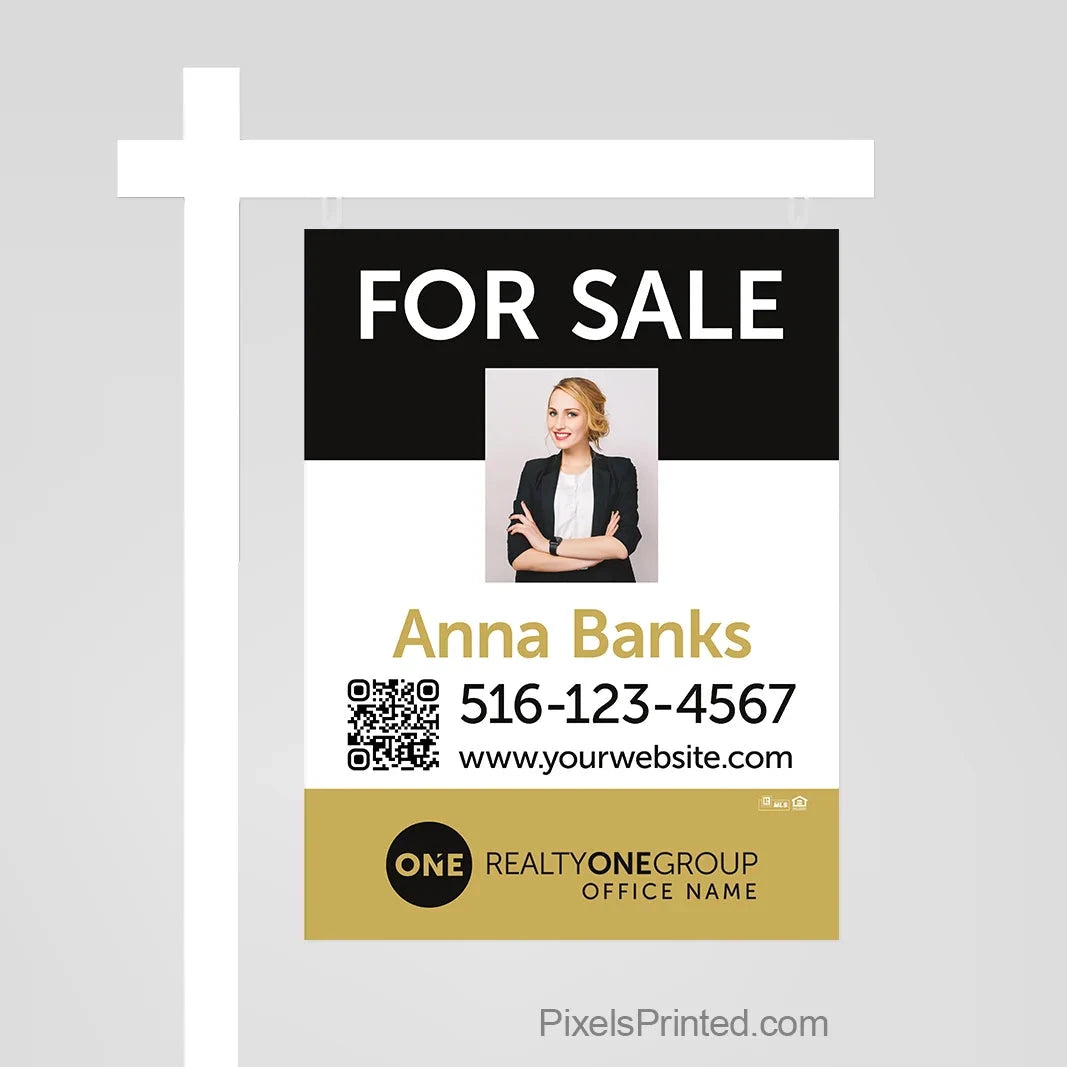 Realty ONE Group for sale sign panels sign panels PixelsPrinted 