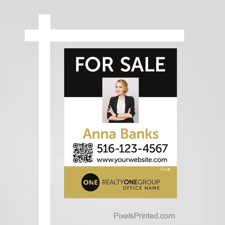 Realty ONE Group for sale sign panels sign panels PixelsPrinted 