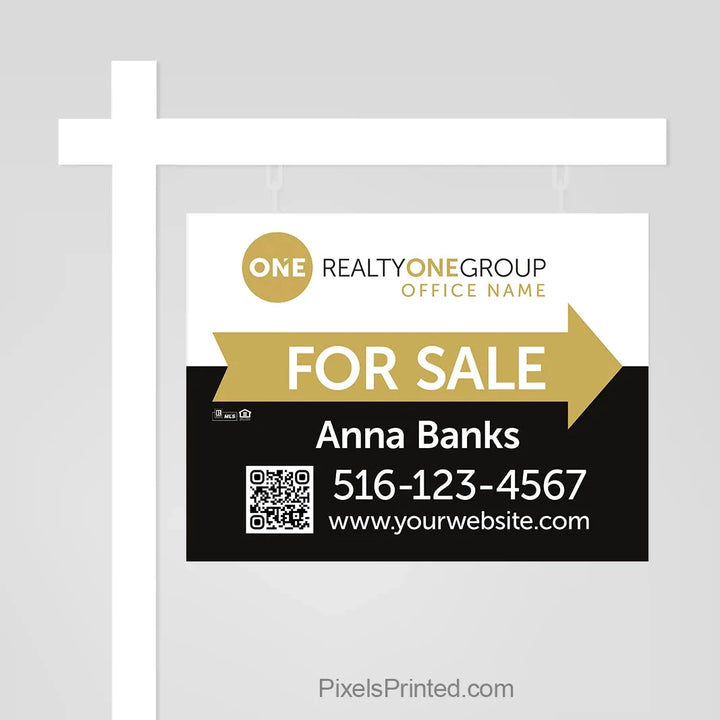 Realty ONE Group for sale sign panels sign panels PixelsPrinted 