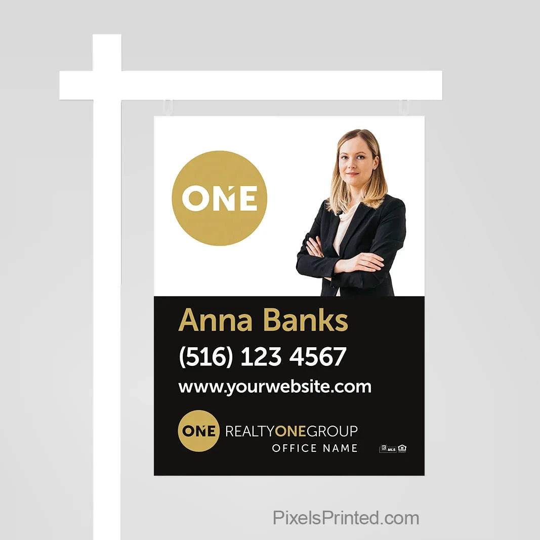Realty ONE Group for sale sign panels sign panels PixelsPrinted 