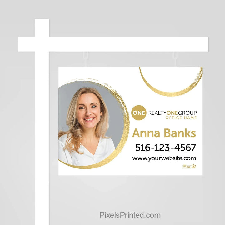 Realty ONE Group for sale sign panels sign panels PixelsPrinted 
