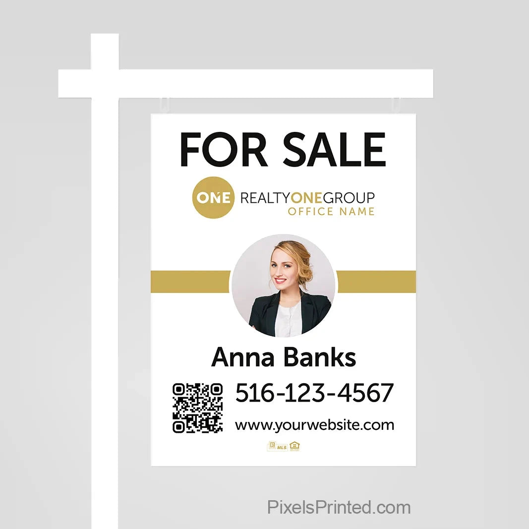 Realty ONE Group for sale sign panels sign panels PixelsPrinted 
