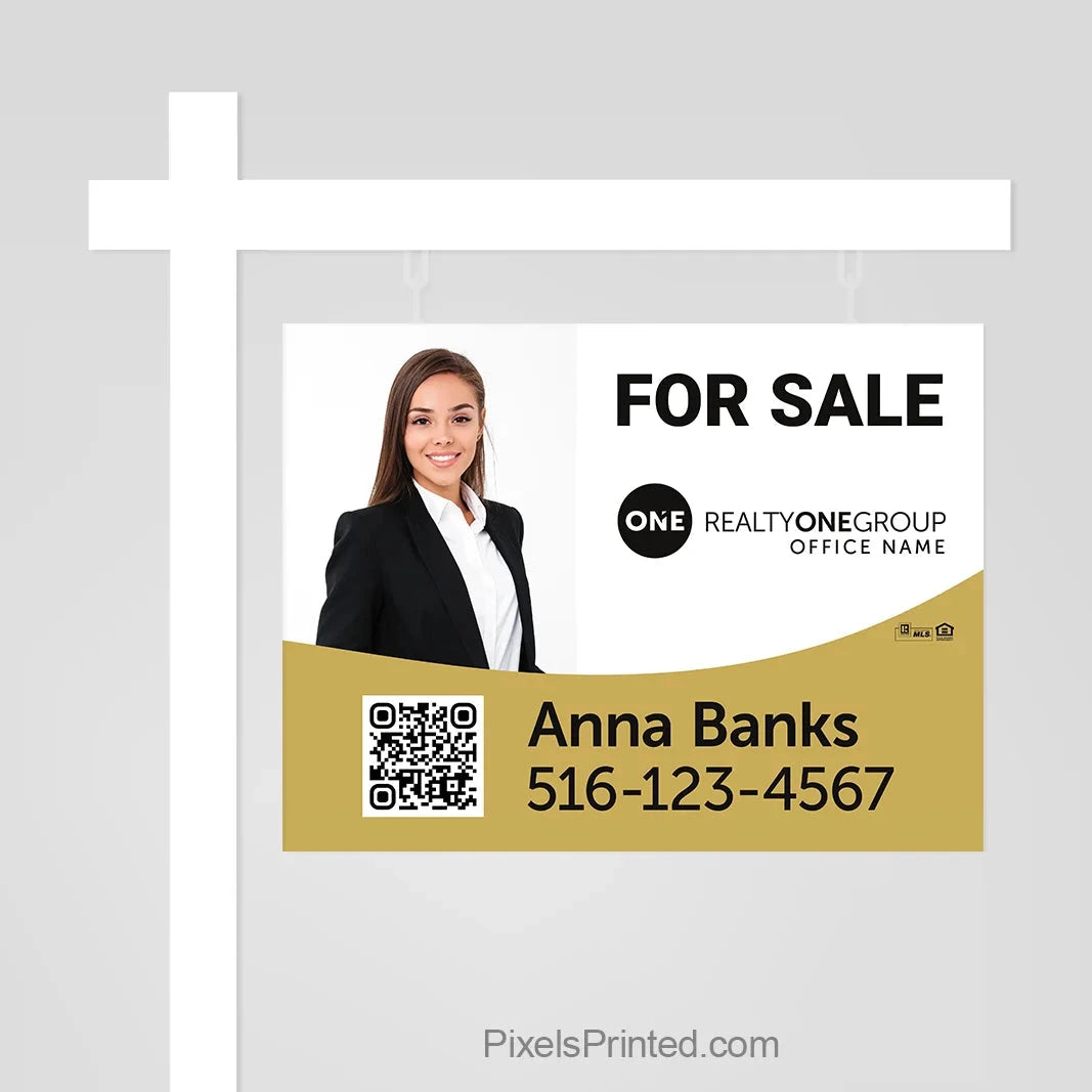 Realty ONE Group for sale sign panels sign panels PixelsPrinted 