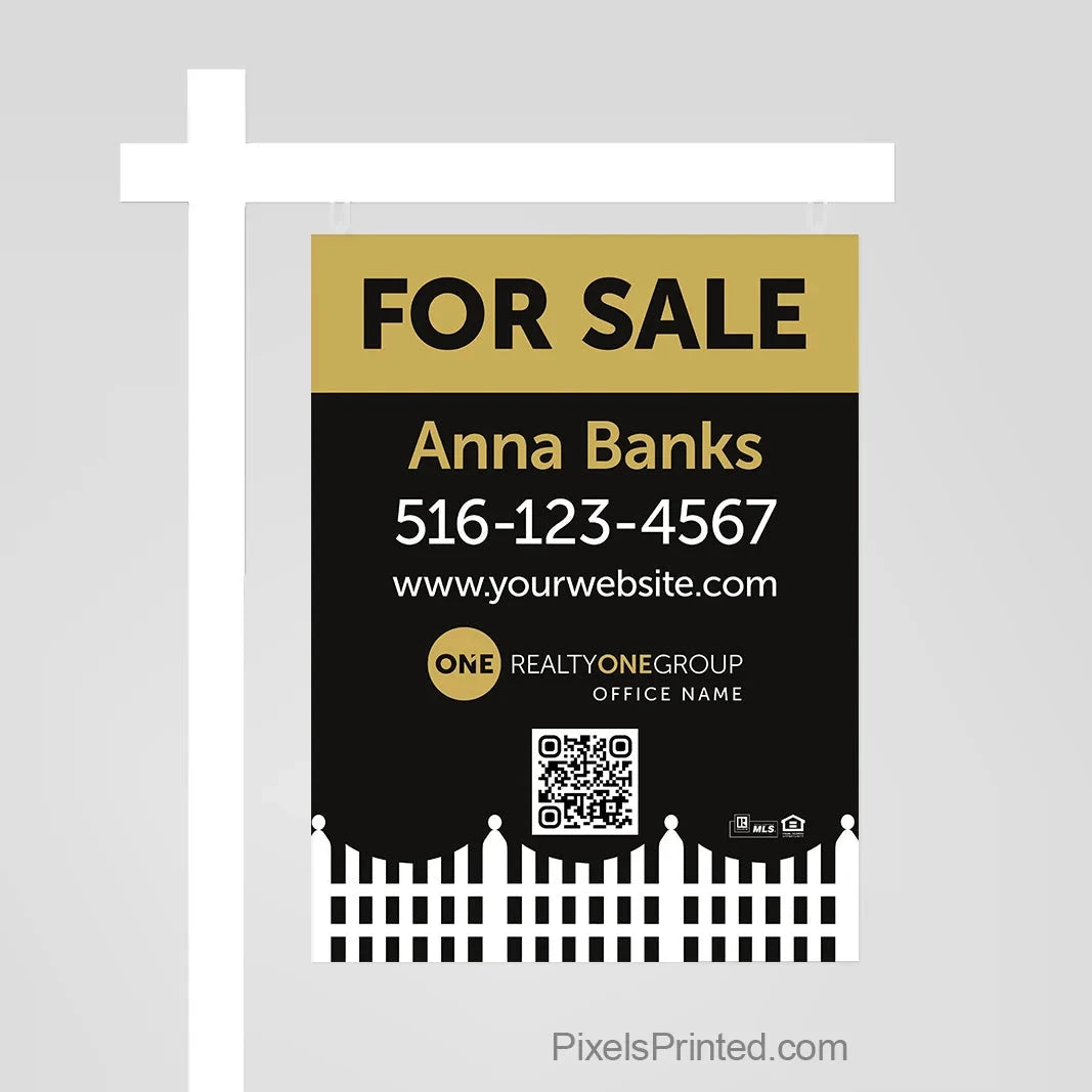 Realty ONE Group for sale sign panels sign panels PixelsPrinted 