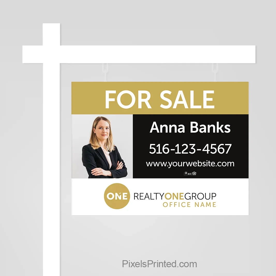 Realty ONE Group for sale sign panels sign panels PixelsPrinted 