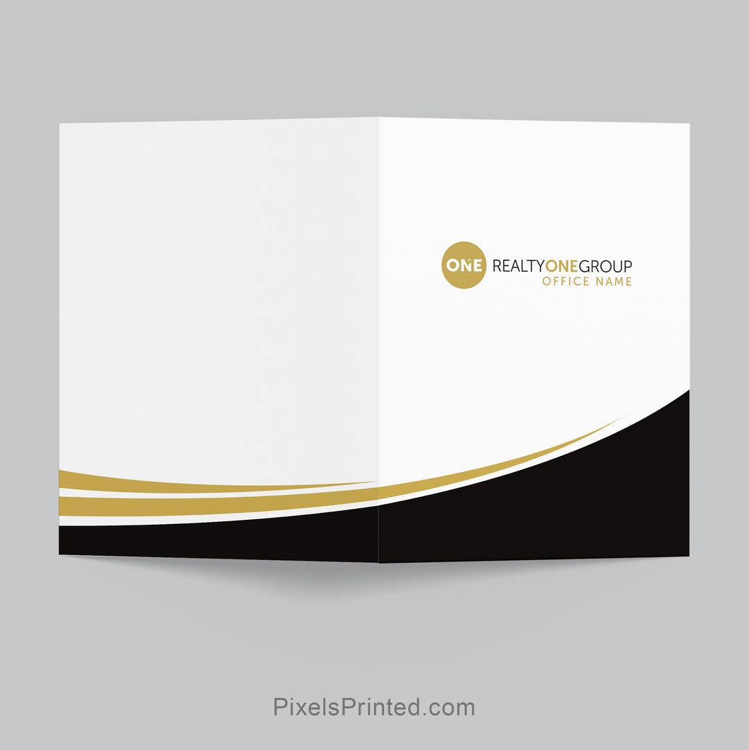 Realty ONE Group Client Welcome Folder | 9x12 Glossy