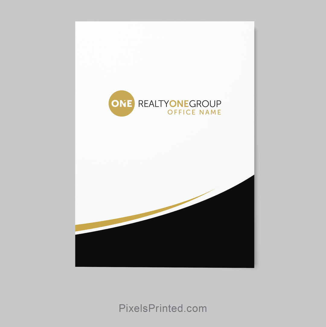 Realty ONE Group Client Welcome Folder | 9x12 Glossy