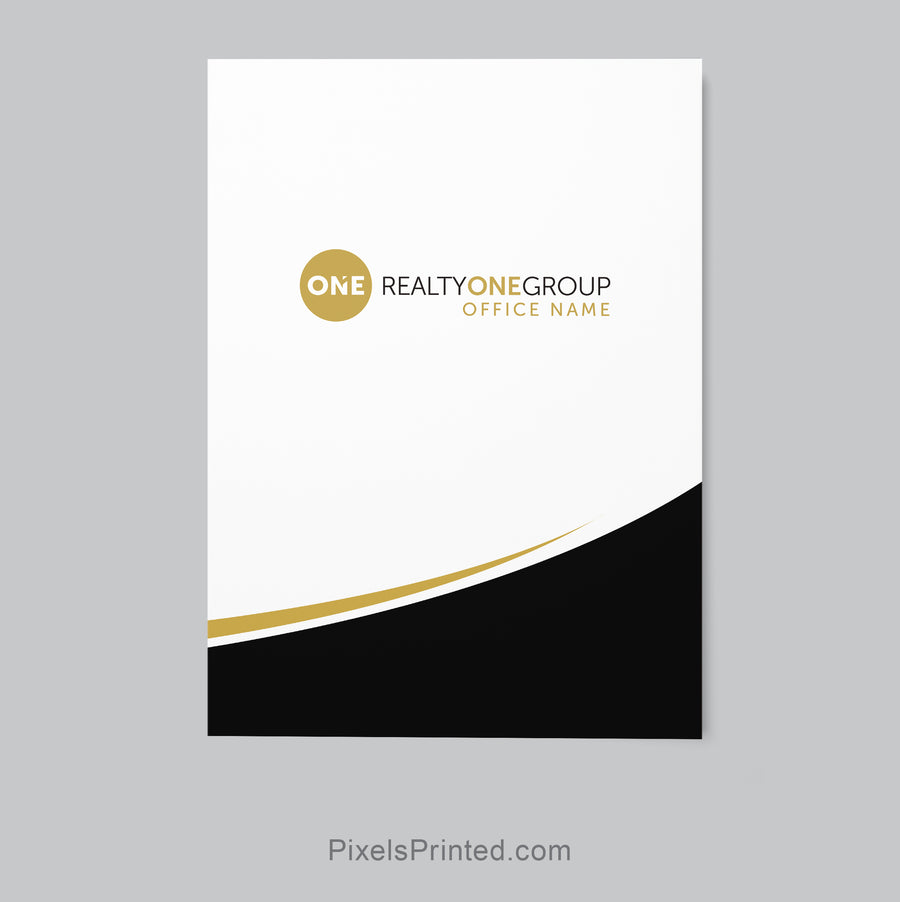 Realty ONE Group Client Welcome Folder | 9x12 Glossy