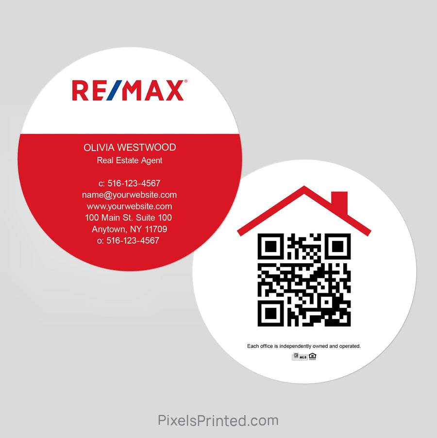 REMAX circle business cards Business Cards PixelsPrinted 