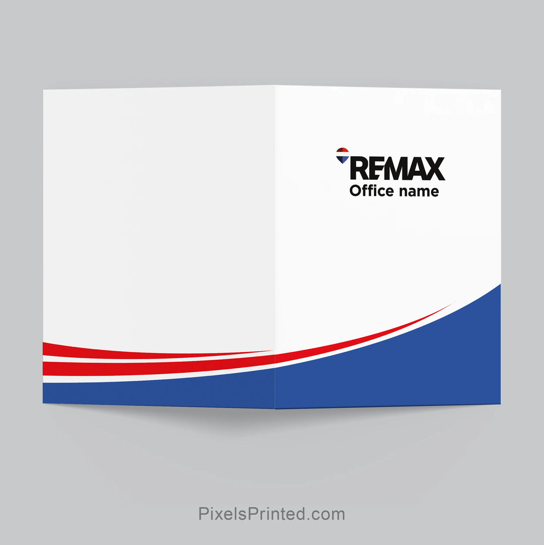 custom RE/MAX realtor presentation folder for buyer and seller meetings