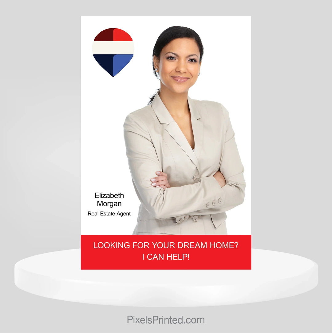 REMAX real estate agent announcement postcards PixelsPrinted 