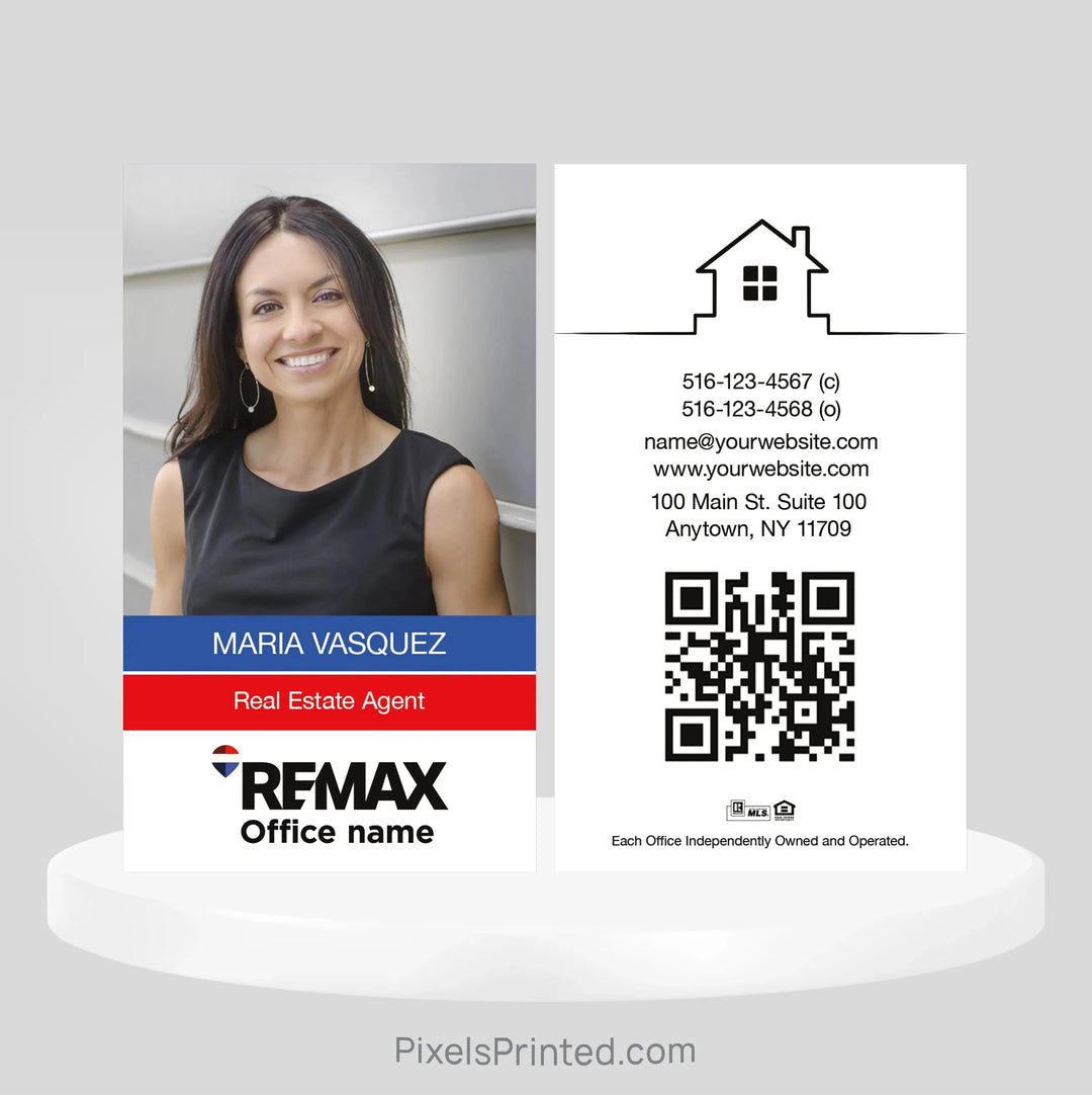 REMAX real estate business cards Business Cards PixelsPrinted 
