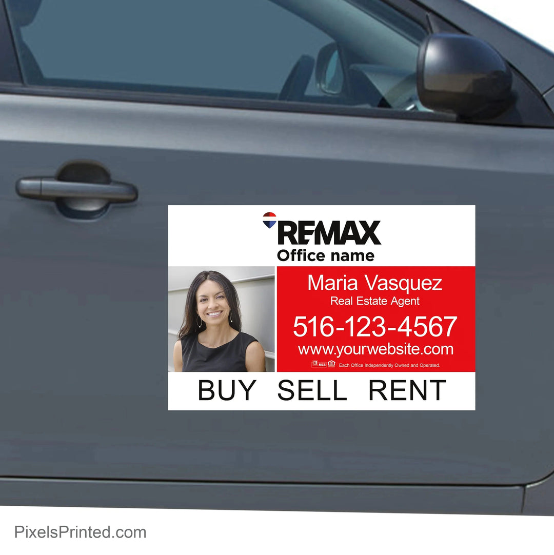 REMAX real estate car decals - 12”x18” PixelsPrinted 
