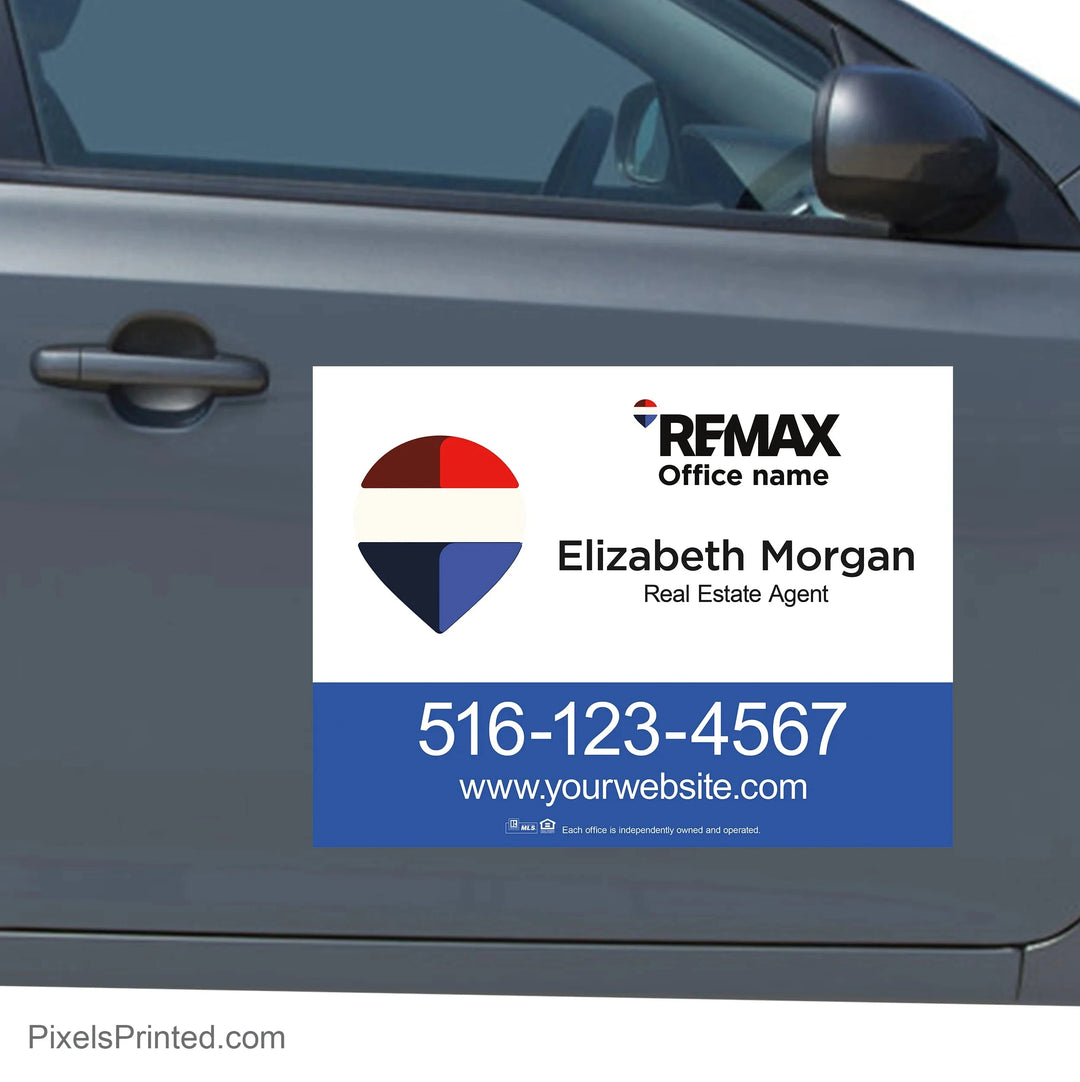 REMAX real estate car decals - 18”x24” PixelsPrinted 