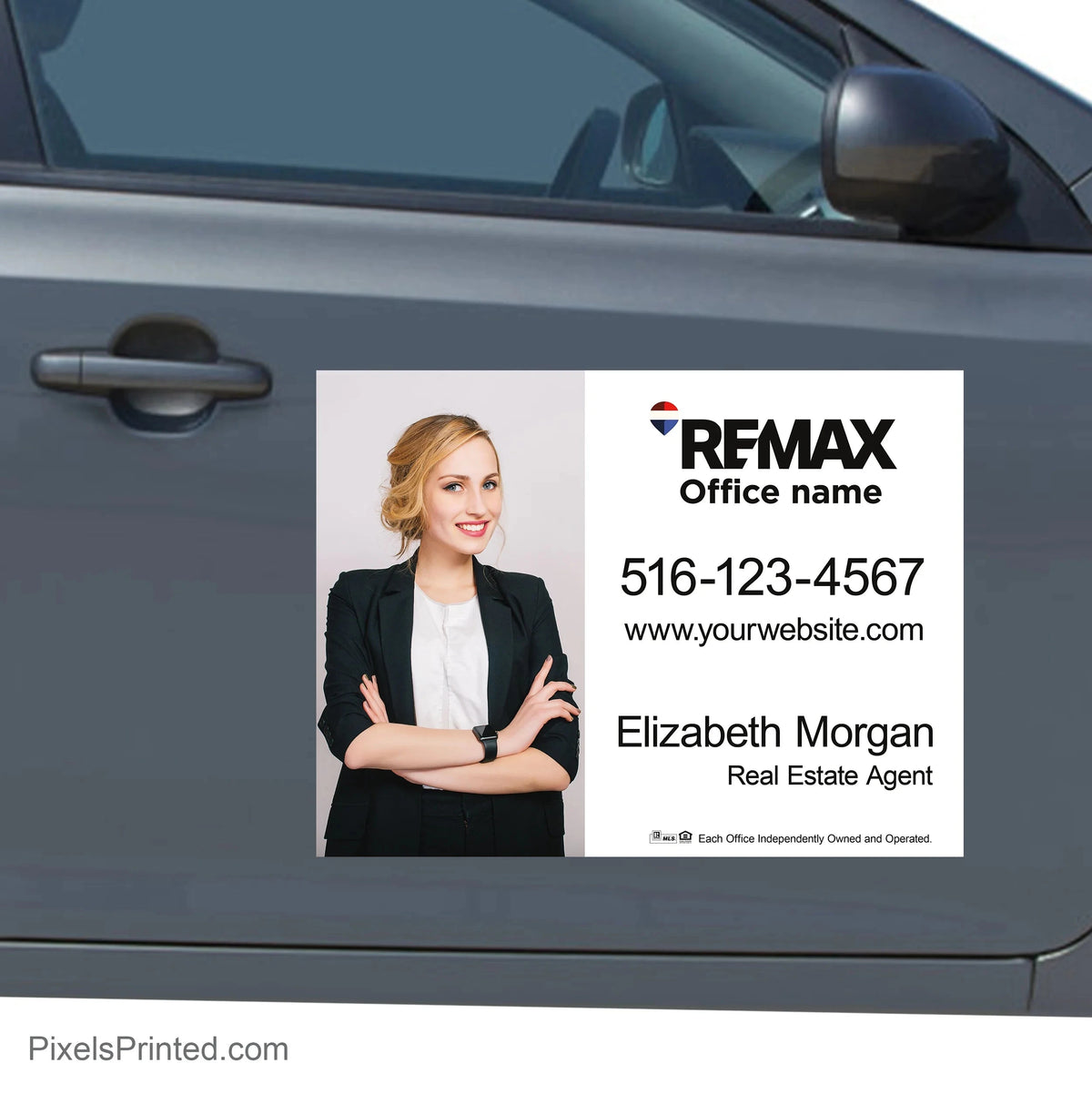 REMAX real estate car decals - 18”x24” PixelsPrinted 