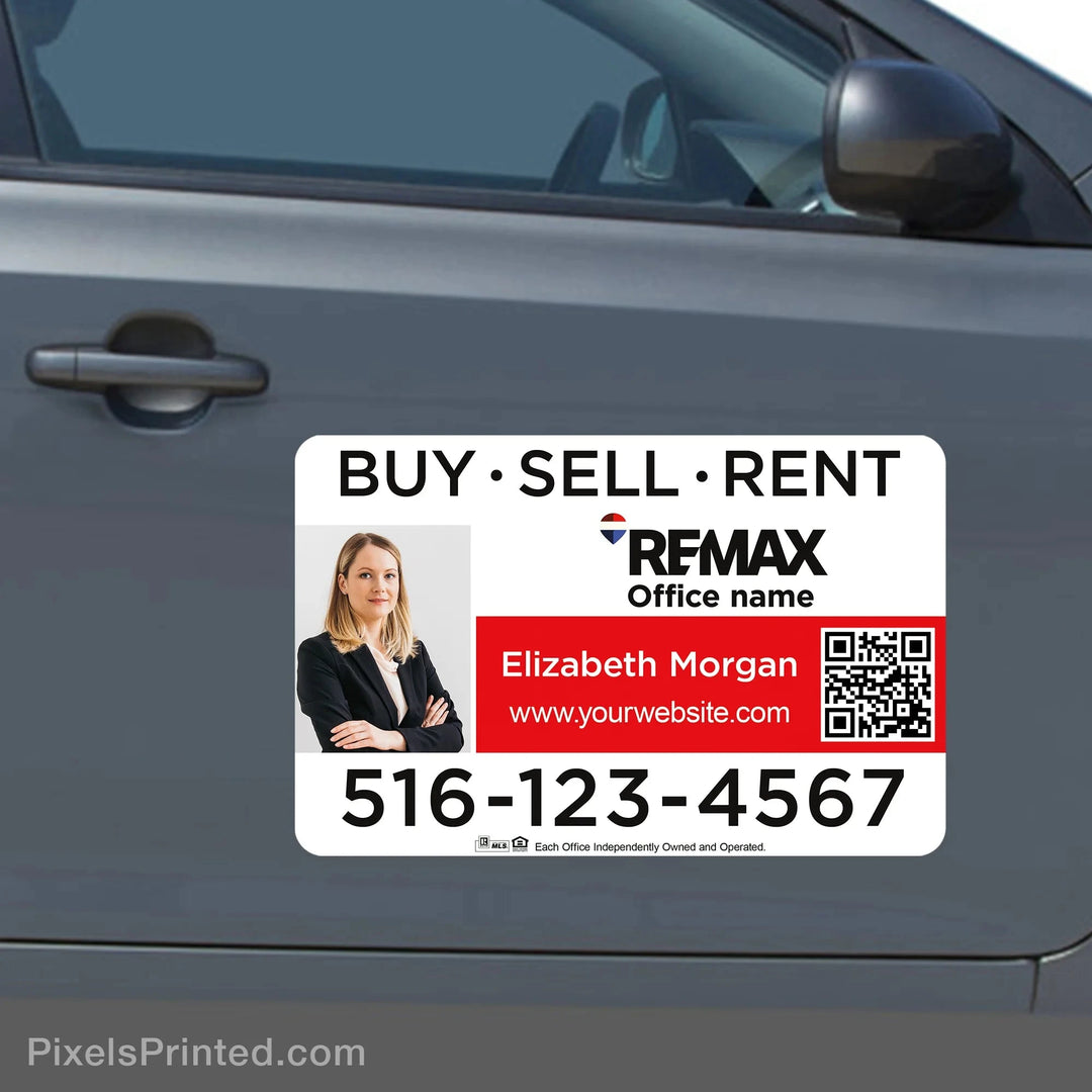 REMAX real estate car magnets - 11”x17” vehicle magnets PixelsPrinted 
