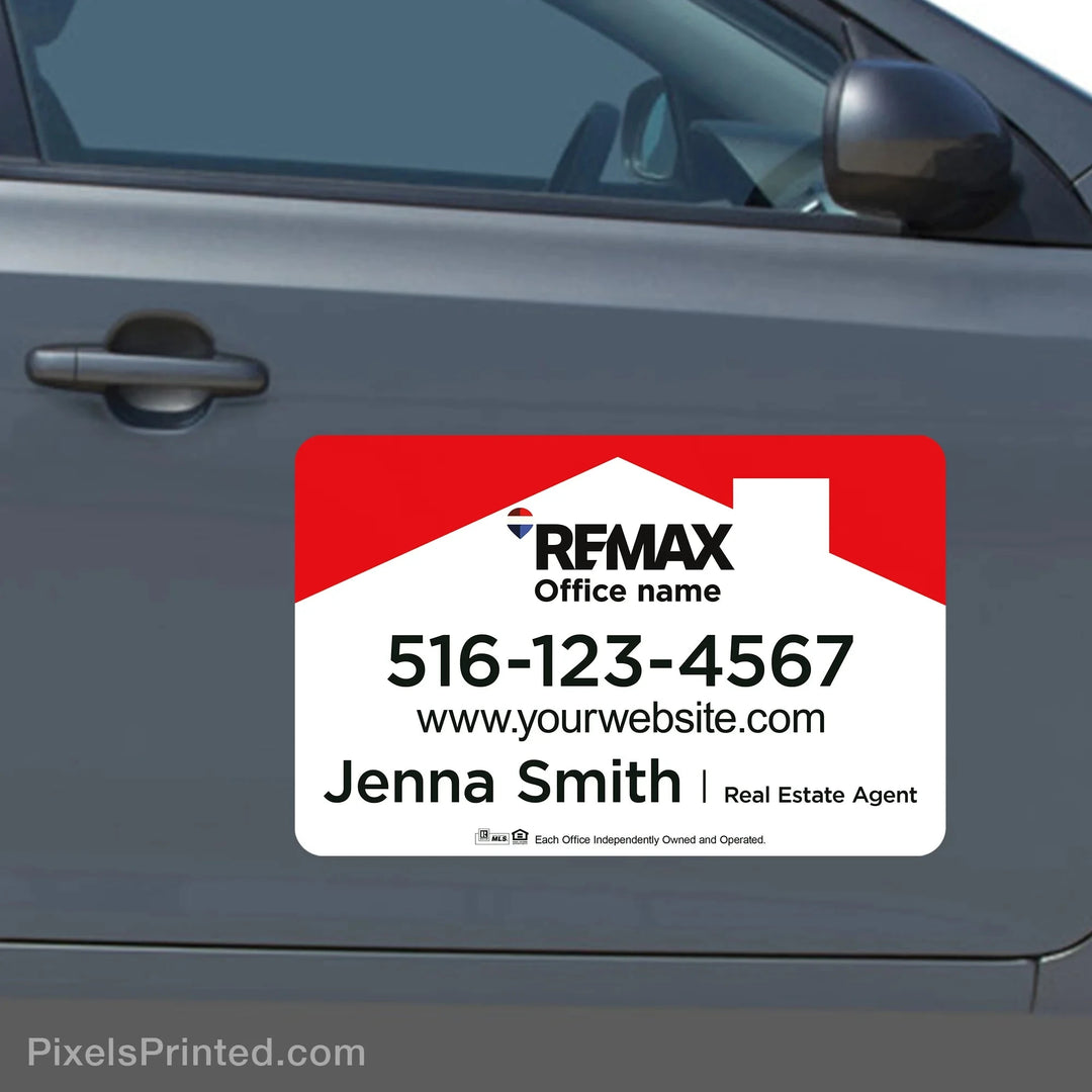 REMAX real estate car magnets - 11”x17” vehicle magnets PixelsPrinted 