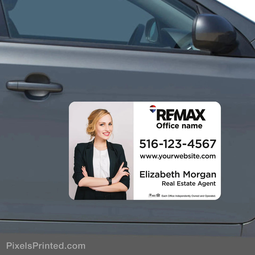 REMAX real estate car magnets - 11”x17” vehicle magnets PixelsPrinted 