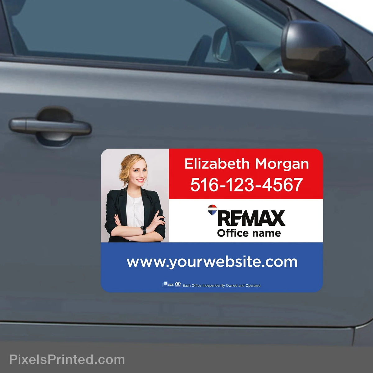 REMAX real estate car magnets - 11”x17” vehicle magnets PixelsPrinted 