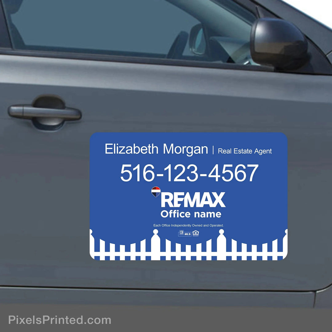 REMAX real estate car magnets - 11”x17” vehicle magnets PixelsPrinted 
