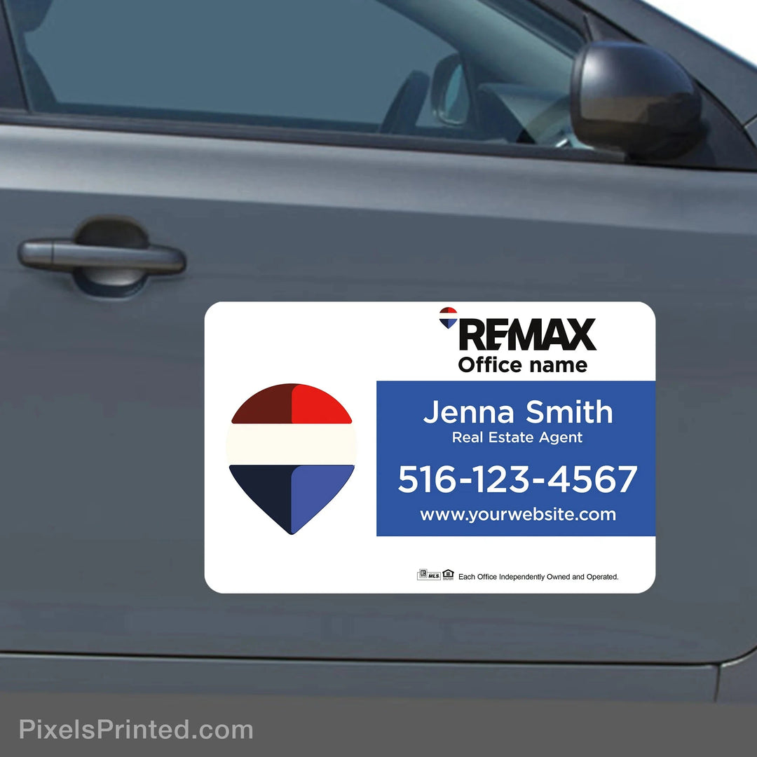 REMAX real estate car magnets - 11”x17” vehicle magnets PixelsPrinted 