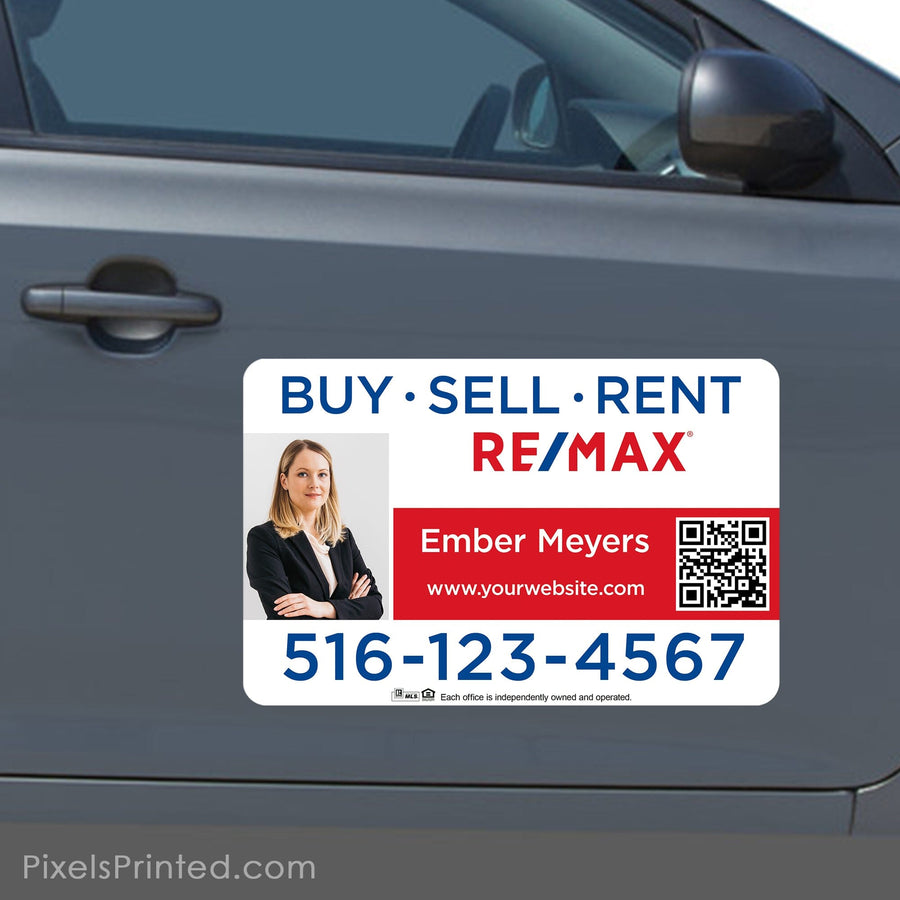 REMAX real estate car magnets - 11”x17” vehicle magnets PixelsPrinted 