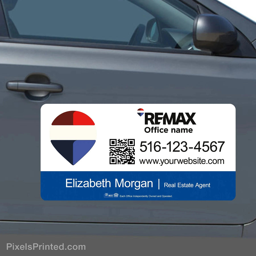 REMAX real estate car magnets - 12”x24” vehicle magnets PixelsPrinted 