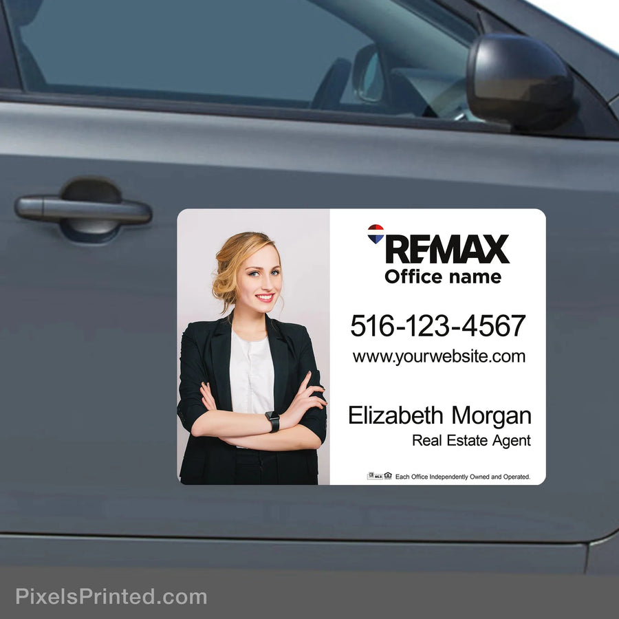 REMAX real estate car magnets - 18”x24” vehicle magnets PixelsPrinted 