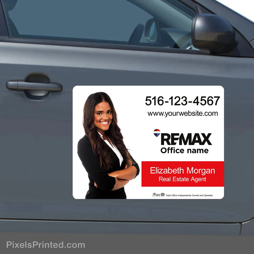 REMAX real estate car magnets - 18”x24” vehicle magnets PixelsPrinted 