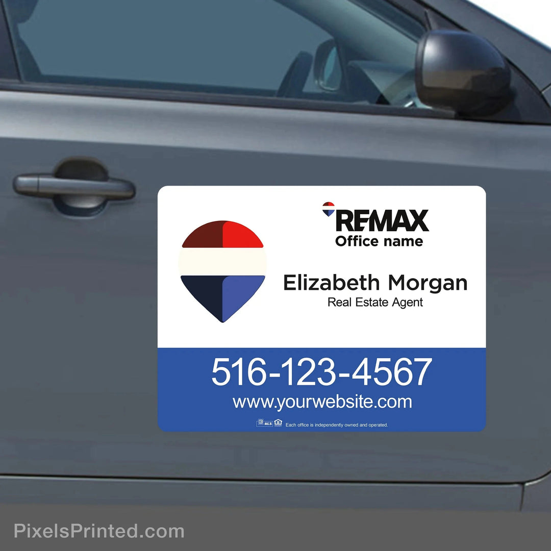 REMAX real estate car magnets - 18”x24” vehicle magnets PixelsPrinted 