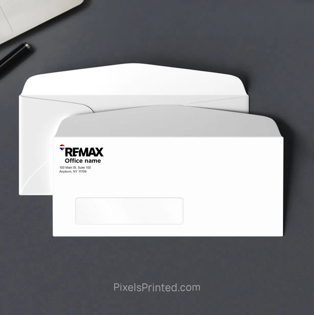 Customizable REMAX Real Estate Broker Envelopes