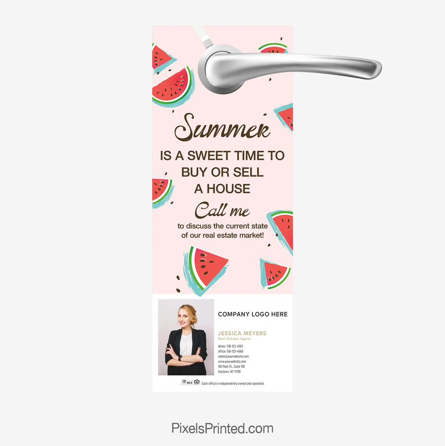 Century 21 Real Estate Summer Buy Sell Door Hanger