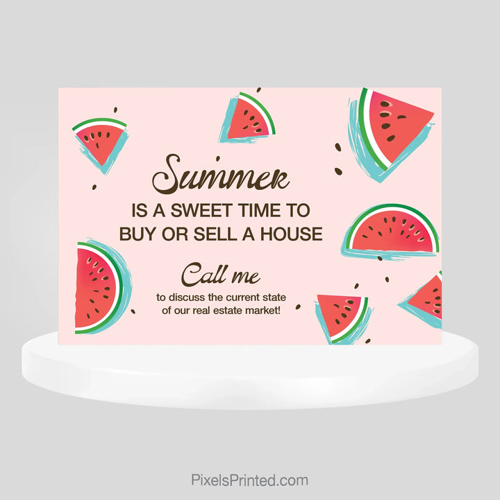 Summer Time To Buy Or Sell | REMAX Real Estate Market Mailer PixelsPrinted 