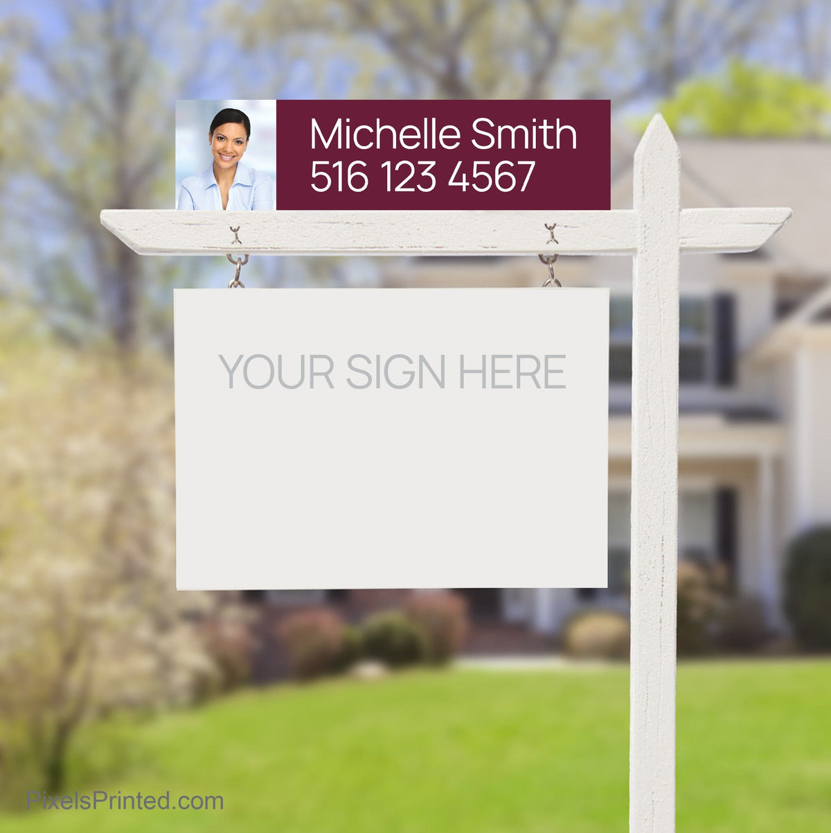 Berkshire Hathaway sign riders PixelsPrinted 